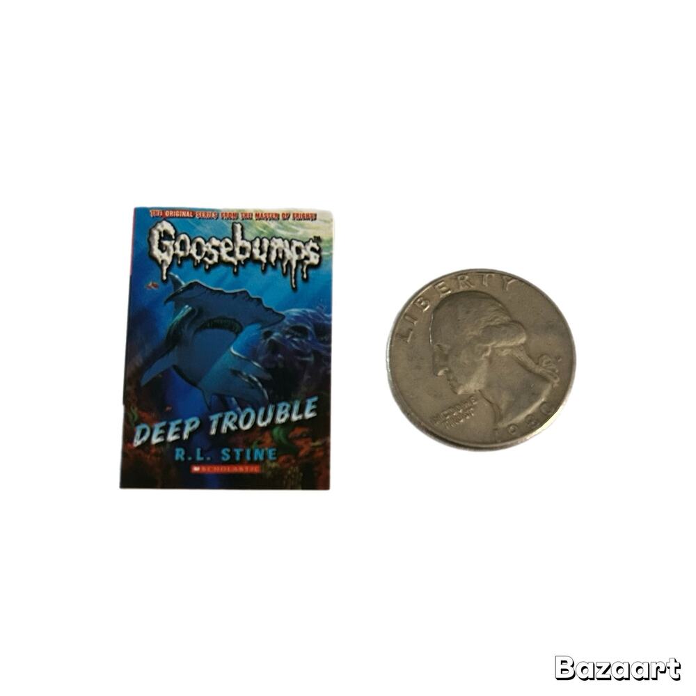 Mini Brands Books Goosebumps: Deep Trouble by R.L. Stine